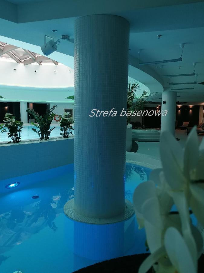 Szczecin Hanza Tower Apartment-Basen Exterior foto